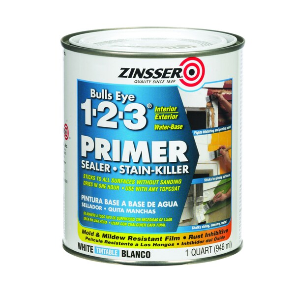 Zinsser Primr+Sealr 123 Qt 2004 Zoro